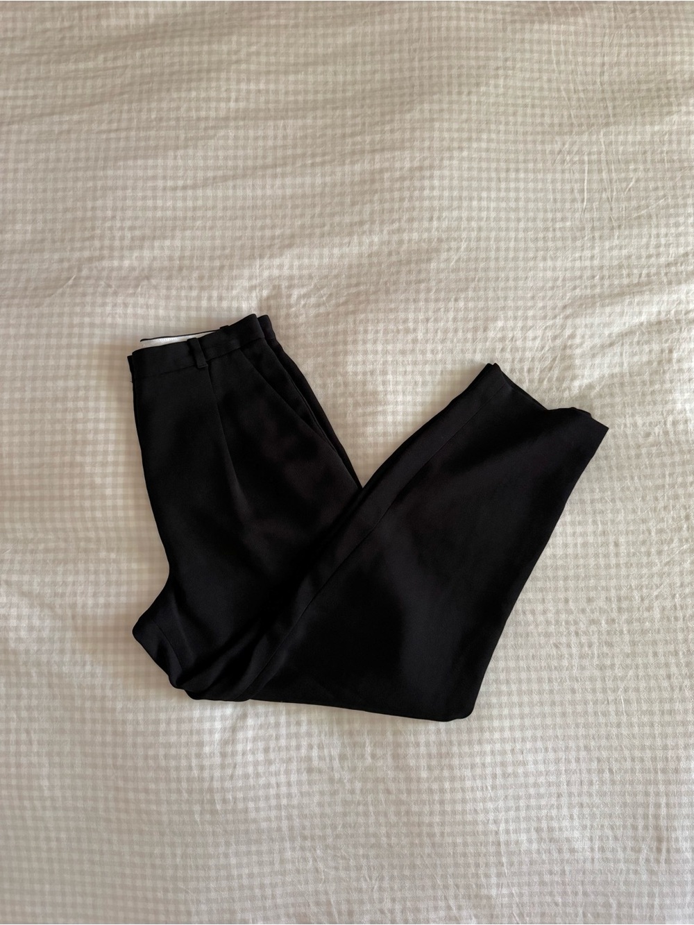 Aritzia Babaton black crepe trousers